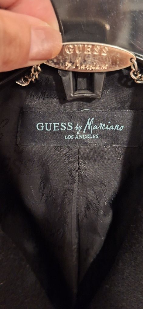 Черно вълнено палто GUESS by Marciano, M р-р