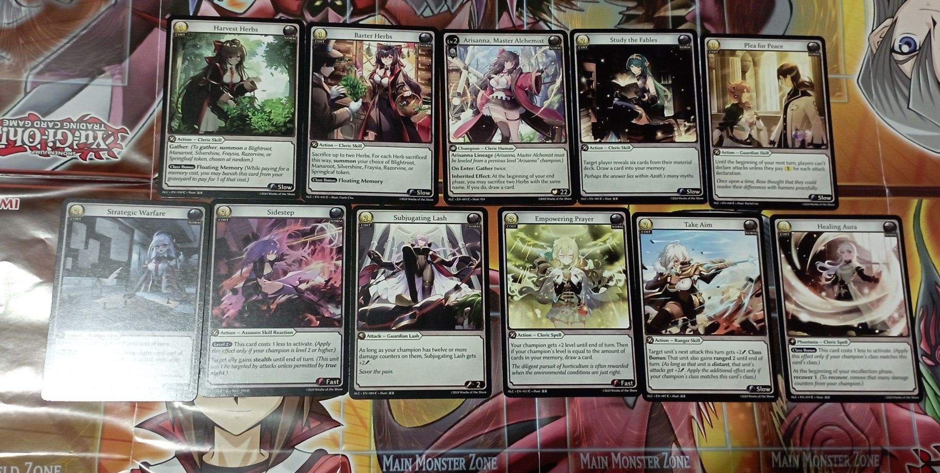 761 de cărți originale normale Grand Archive TCG + Cardfight Vanguard