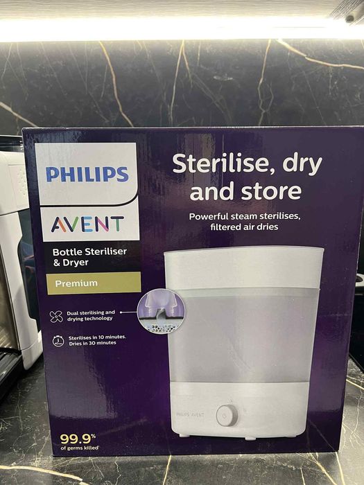 Електрически парен стерилизатор Philips Avent Premium с функция сушене