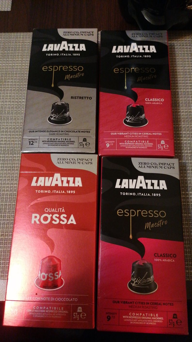 Capsule cafea espresor  tip NESPRESSO :Starbucks,LoR,Lavazza,illy