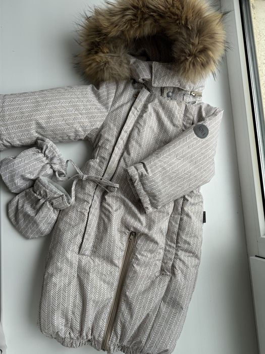 Зимний комбинезон-трансформер для новорожденного