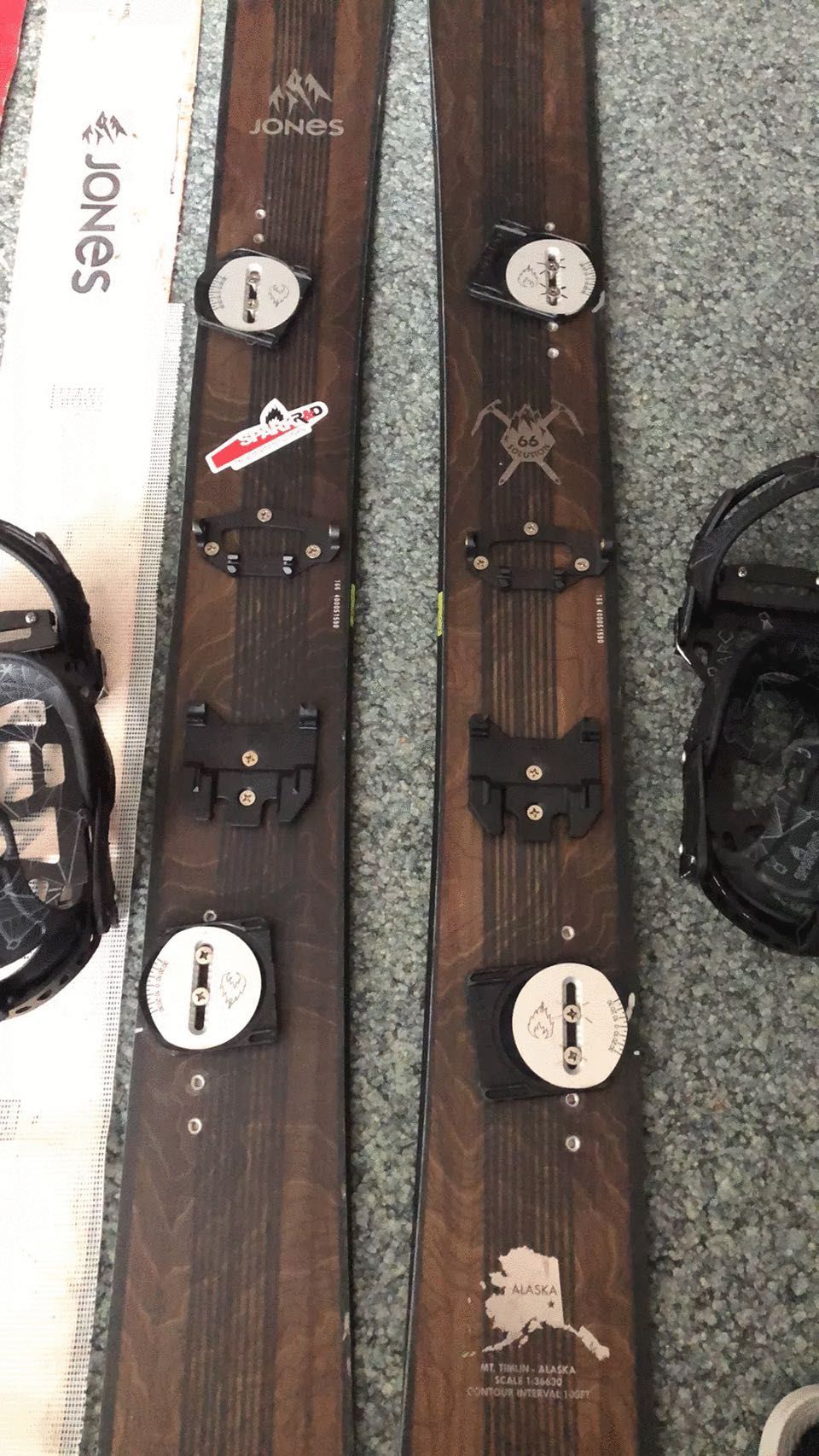 Jones Solution Splitboard 166см