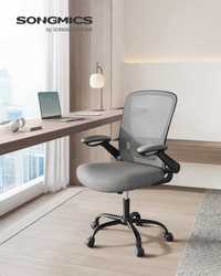 Scaun ergonomic pentru birou cu suport lombar si brate reglabile