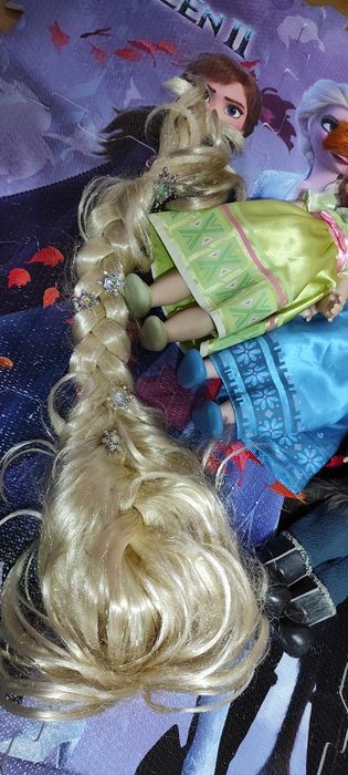 Set păpuși Anna Elsa și Cristoff disney