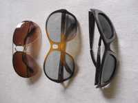 Trei perechi ochelari soare,conf.foto si descriere, ron 60,- impreuna
