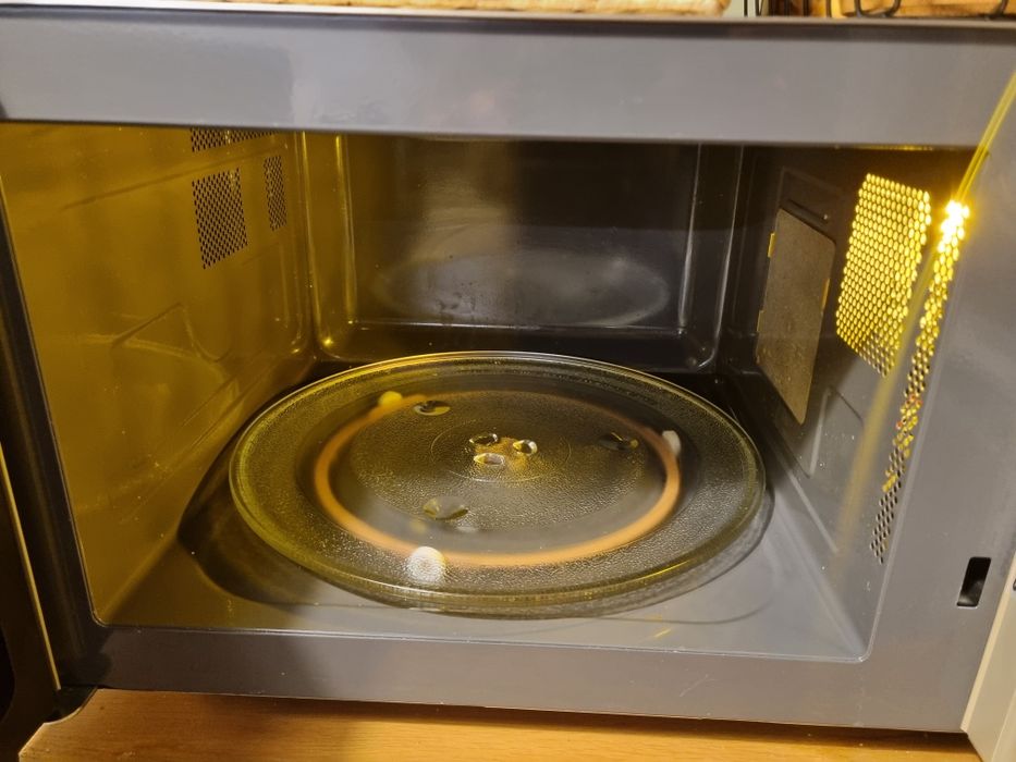 Cuptor cu microunde Sharp R722STWE, 25l, 900 W, Grill, Digital, Inox