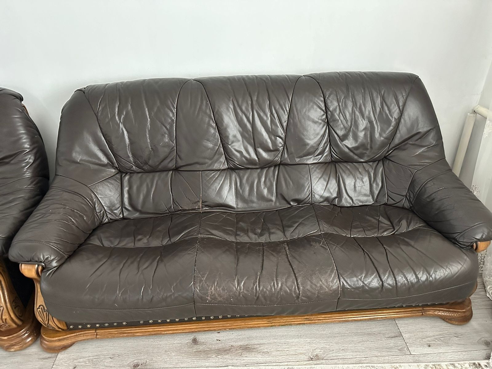 Кожаный диван производство Германия
