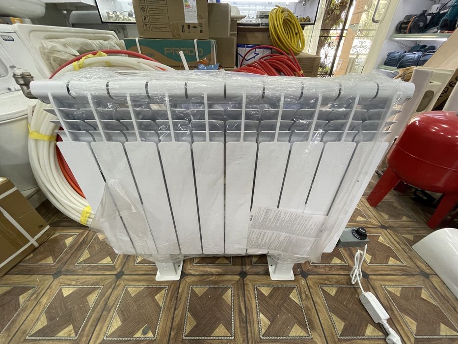 Радиатор электрический с тентом и с регулятором температуры 1200w