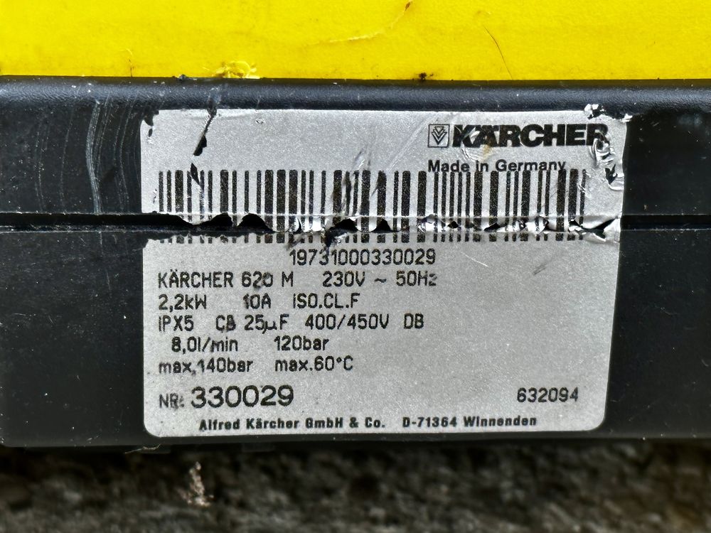 Karcher 620M 140 bar