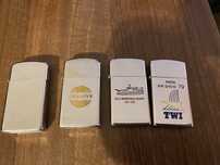Schimb brichete zippo vechi cu altele vechi intre anii 1970-1979