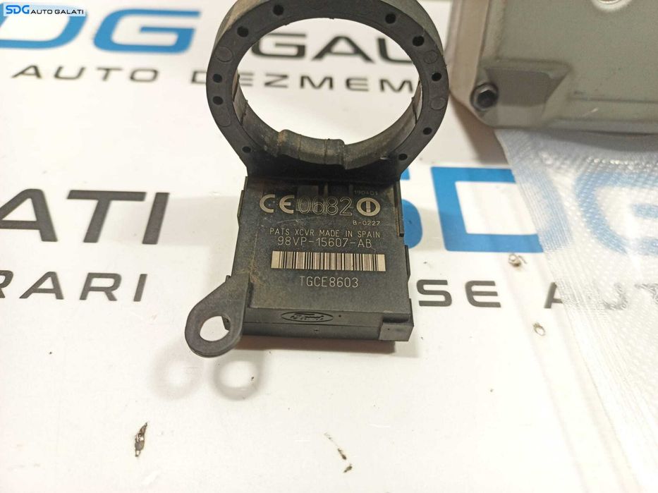 Kit Pornire ECU Calculator Motor Cip Cheie Cititor Cheie si Modul Confort Confort Ford Focus 1 1.8 TDCI 1998 - 2004 Cod 1S4F-12A650-AE 98AG15K600AB 09AG 15K600 AB [L1864]