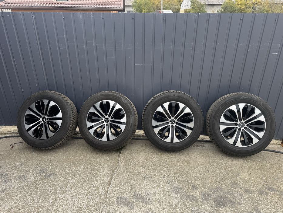 Jante + anvelope iarna original Mercedes 235/60/R18