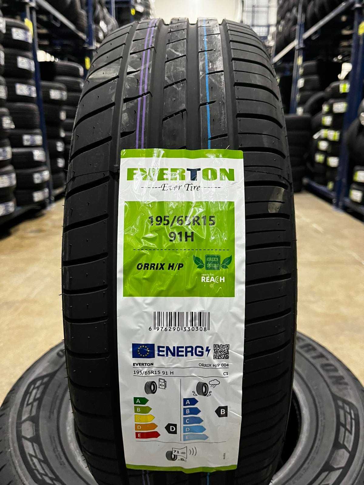 195/65/15 Нови летни гуми EVERTON ORRIX H/P 195/65R15 91H