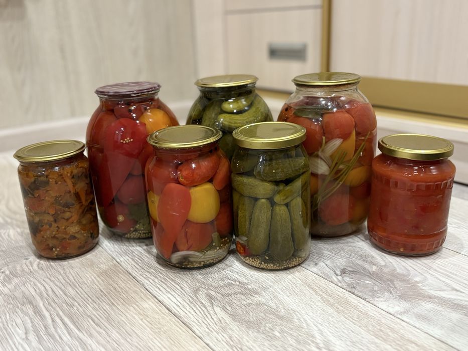Домашние соленья, варенье и любые закрутки
