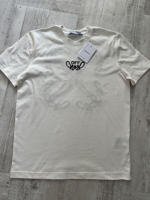 Tricou alb Off-White