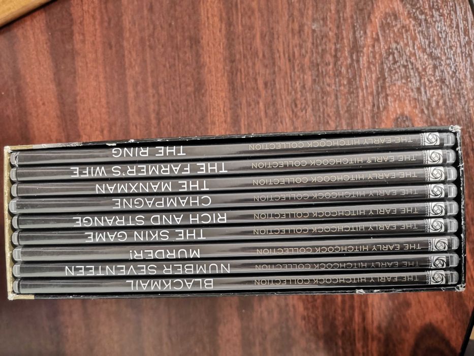 Set cu 9 filme de Alfred Hitchcock (The Early Years) stare foarte buna