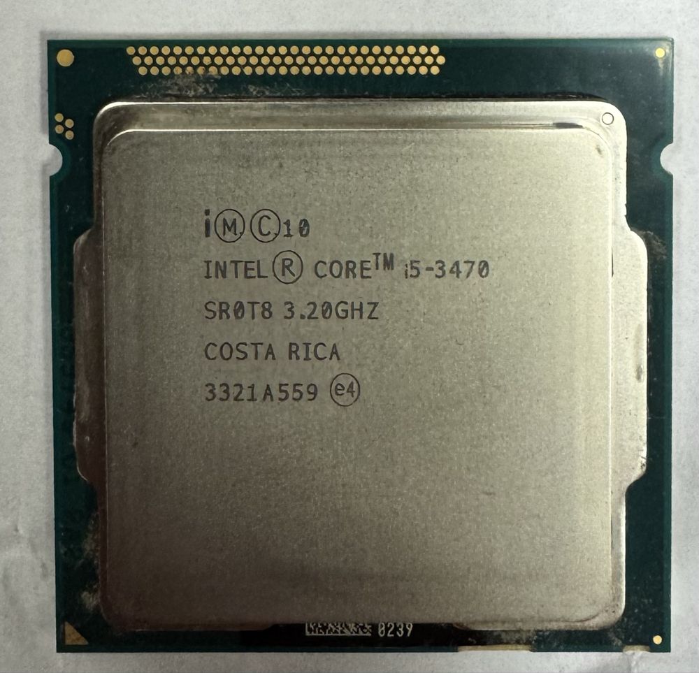 Продам процессор intel core i5-3470