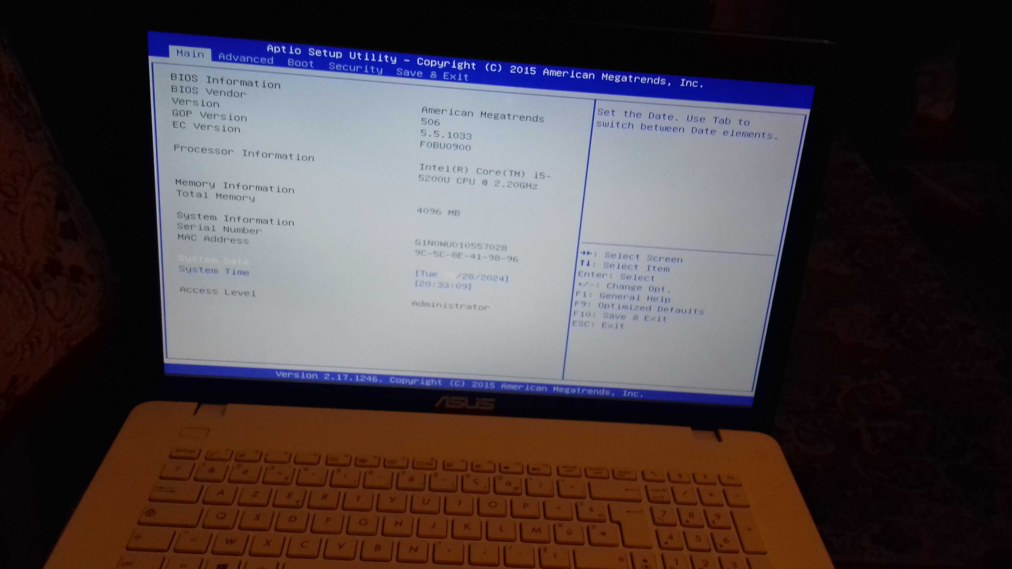 Laptop ASUS K751L/ X751L , i5 -5200u, 17,3 inch ,Placa X751 LK, hard 1