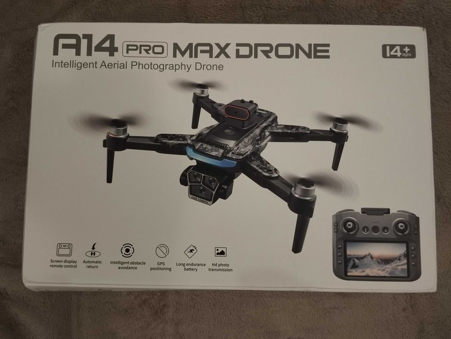 Drona A 14 PRO MAX cu ecran LCD pentru copii 14+