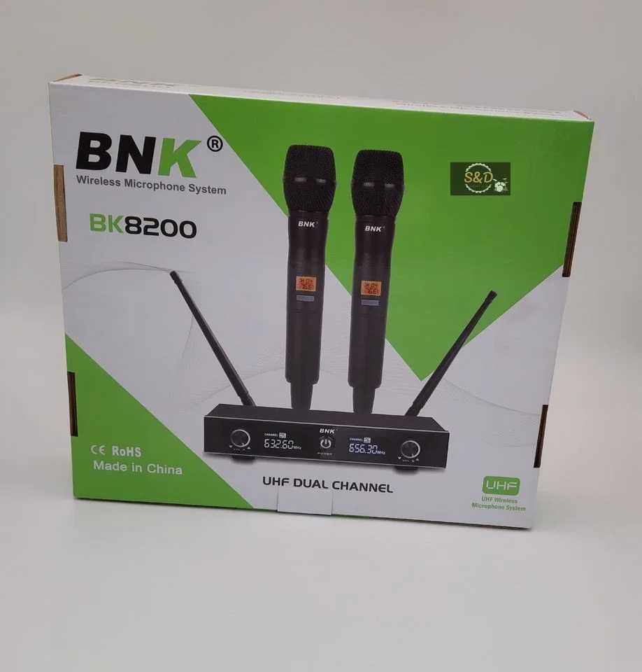 BNK bk 8200 беспроводные микрофоны караоке для дома