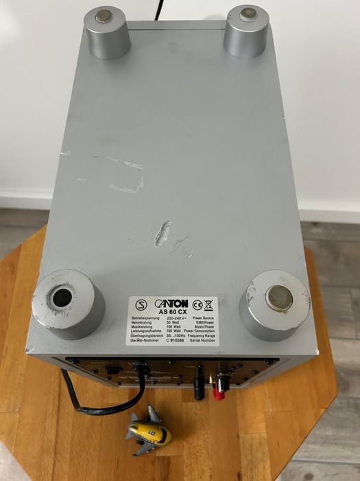 Subwoofer activ Canton AS 60 CX- sunet puternic , bass curat