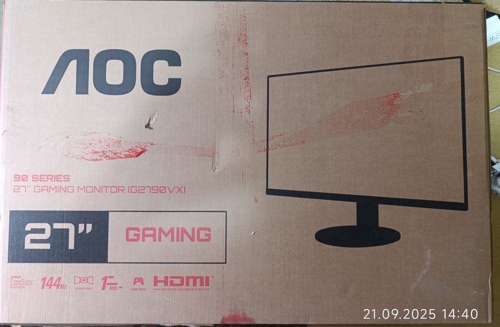 Монитор AOC 27x144 почти новый
