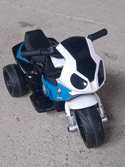 Mini-Motocicletă electrică BMW S1000 RR – albastru, 3 roți