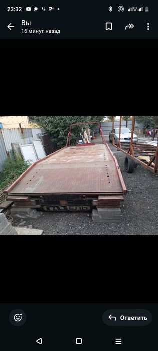 Продам платформа на эвакуатор газель