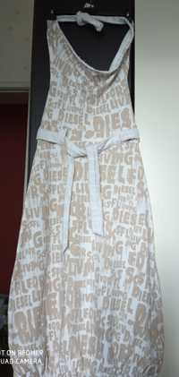 DISEL дълга рокля ватиран памук