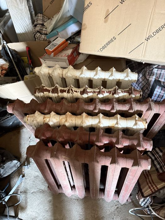 Продам чугуные батареи