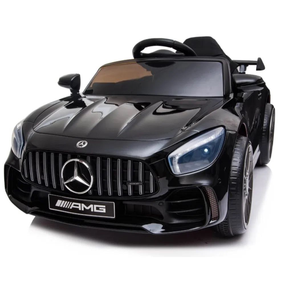 Акумулаторната кола mercedes benz GTR AMG 12V, Размери: 120x72x51 см