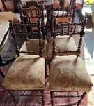 Set 4 Scaune vechi *** vintage / antic / vechi / retro ***
