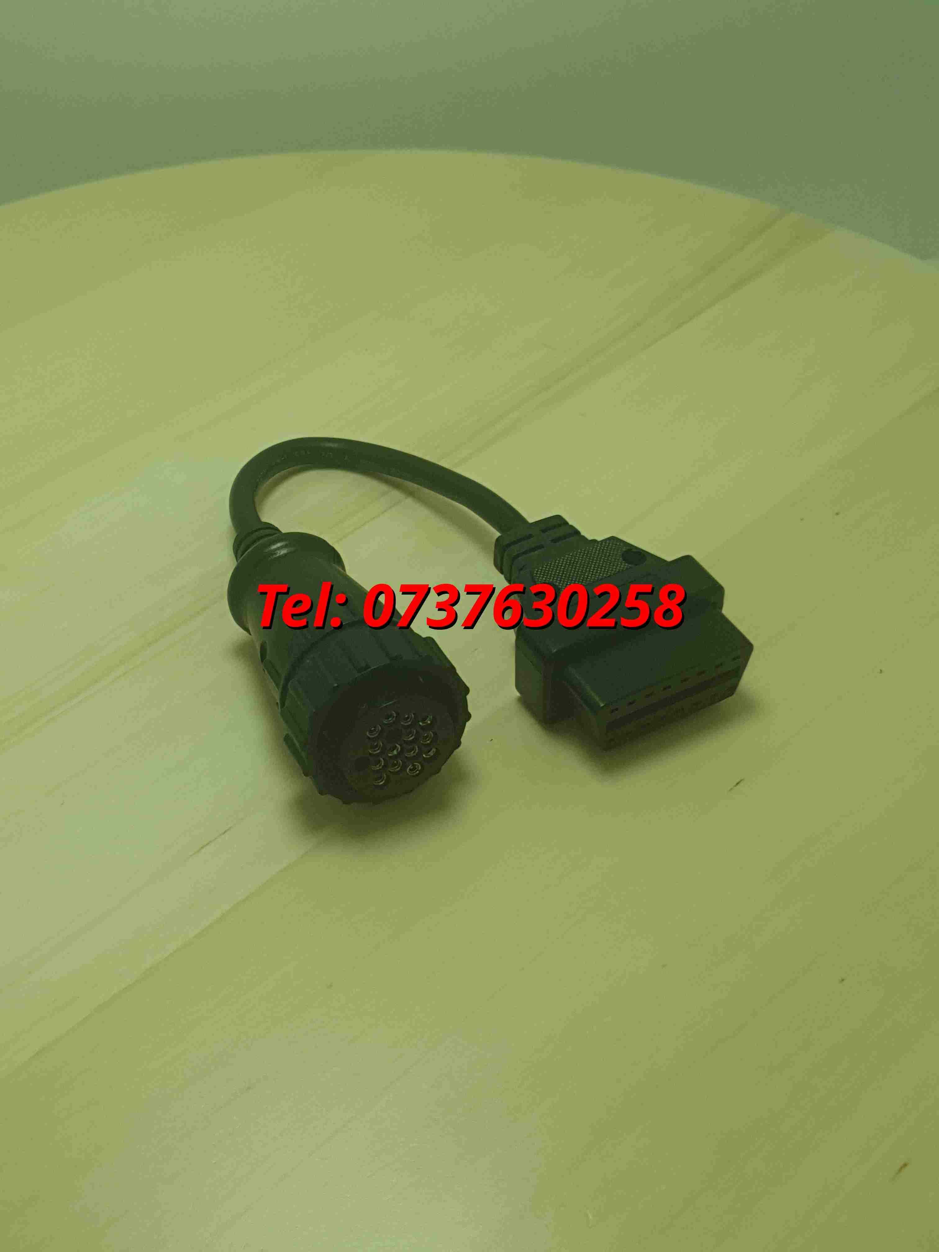 Cablu Adaptor Tir Scania Daf Diagnoza Camion 16 Pini Obd2 Delphi