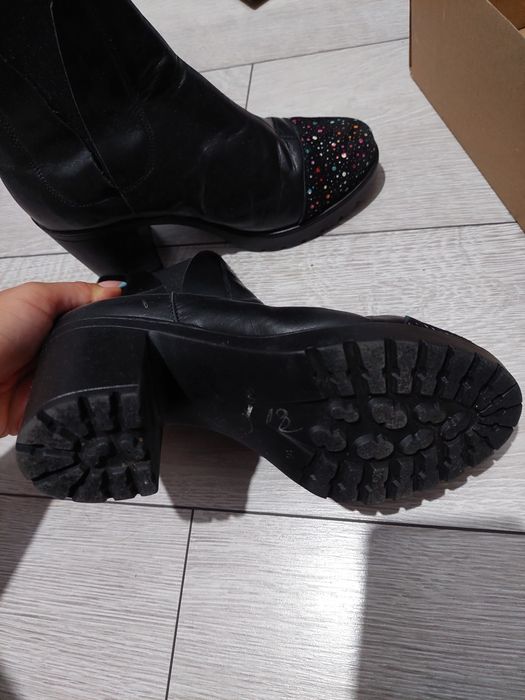 Ghete piele naturala