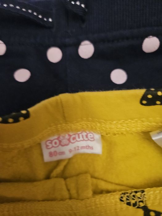 Lot 3 buc pantaloni 9-12 luni bebe