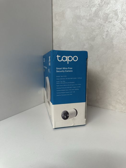 Camera IP Wireless TP-LINK Tapo C420, 2K, NOU Sigilata