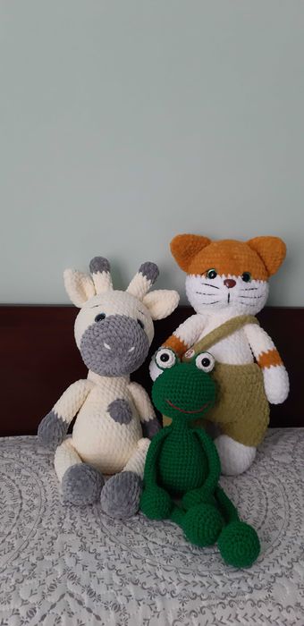 Плетени играчки, коледни подаръци