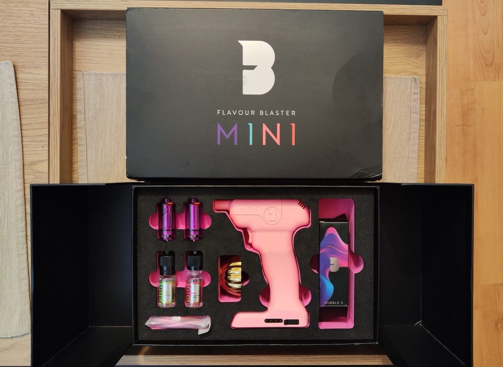 Flavour Blaster mini kit cocktail smoke bubble gun