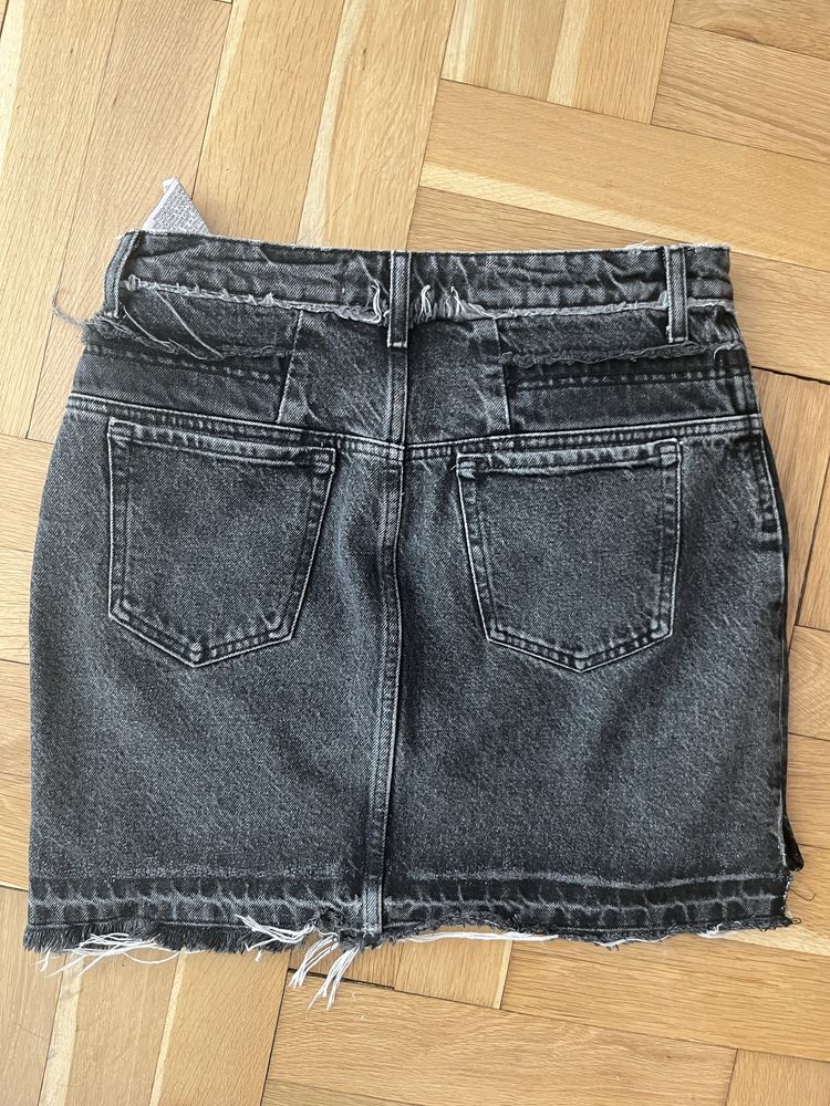 Дънкова черна пола Zara