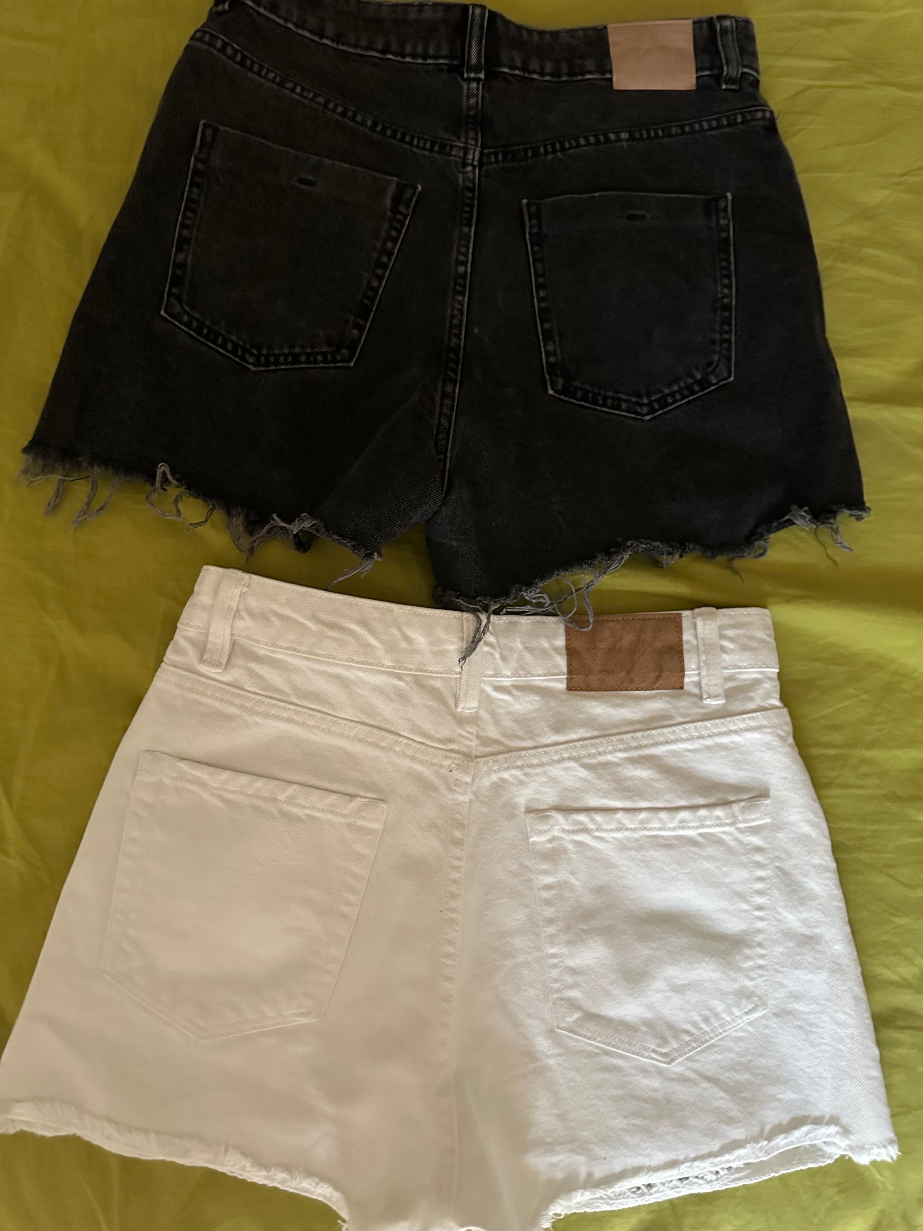 Дънкови шорти Zara Bershka
