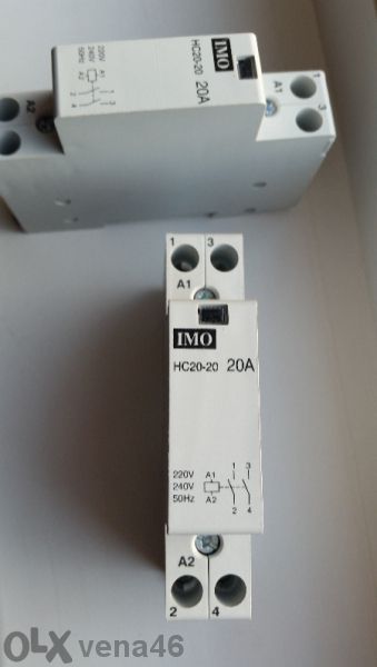 Модулен контактор 20a, 2no; Нс 20-20 24 V - 30броя
