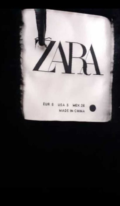 Дамско кожено яке кожух на Zara