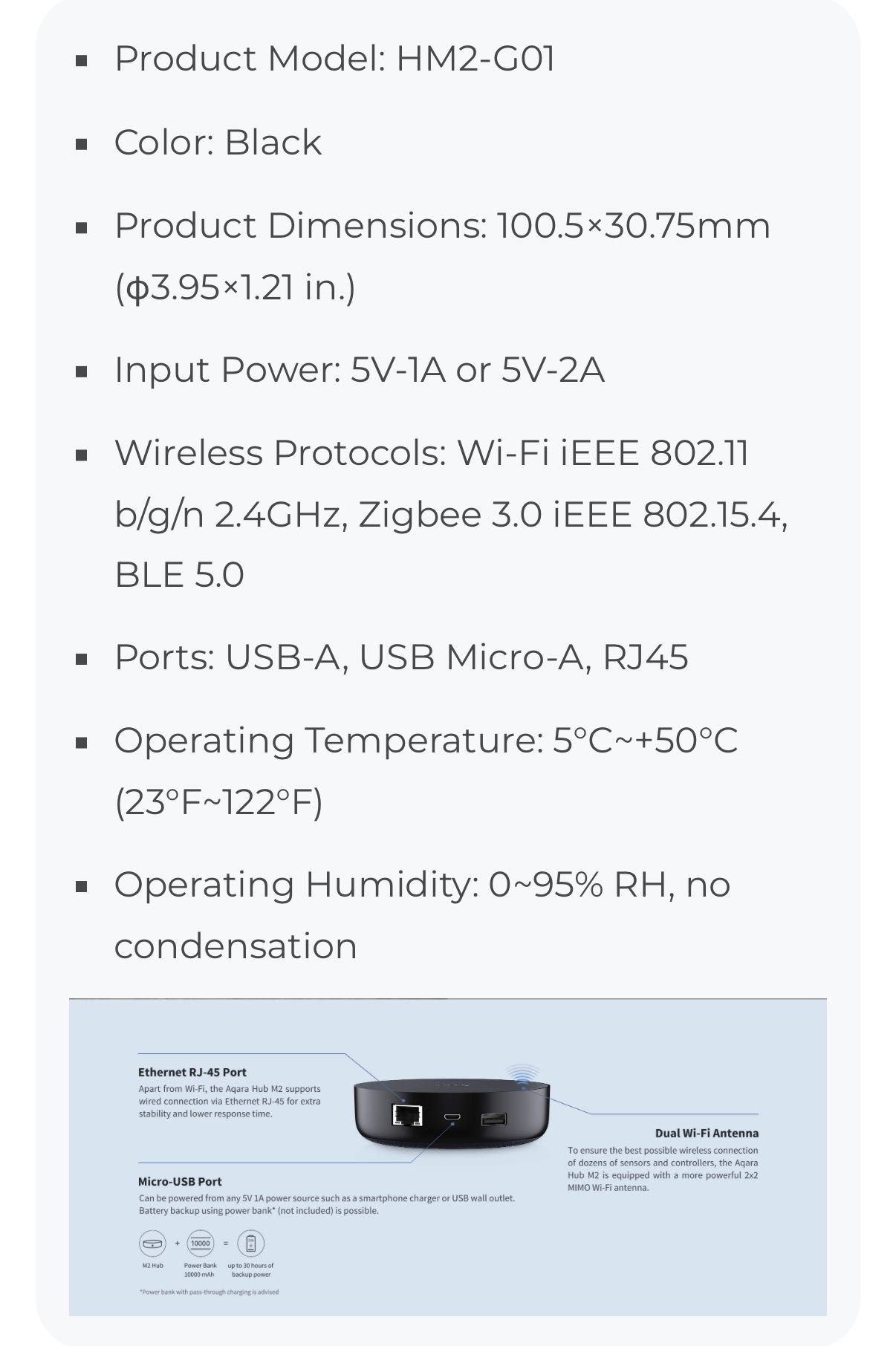 Aqara Hub M2 - Zigbee 3.0