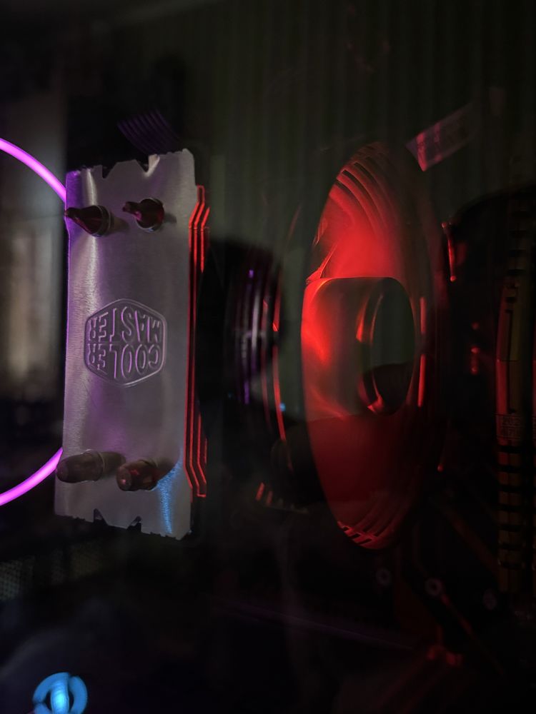 Ryzen 7 2700 + Cooler Master + термопаста