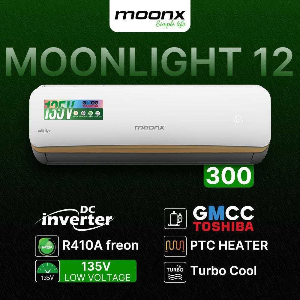 Кондиционер MoonX 12 DC Inverter/LOW VOLTAGE/С теном/Доставка