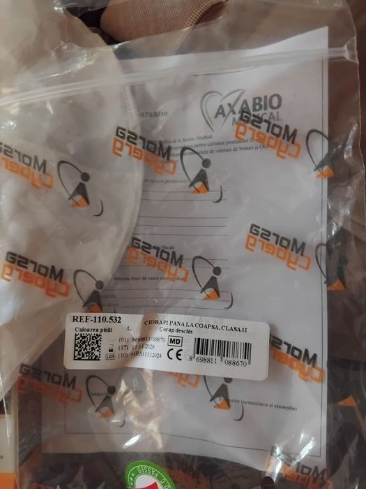 Ciorapi compresivi clasa 2 mărime L Morsa