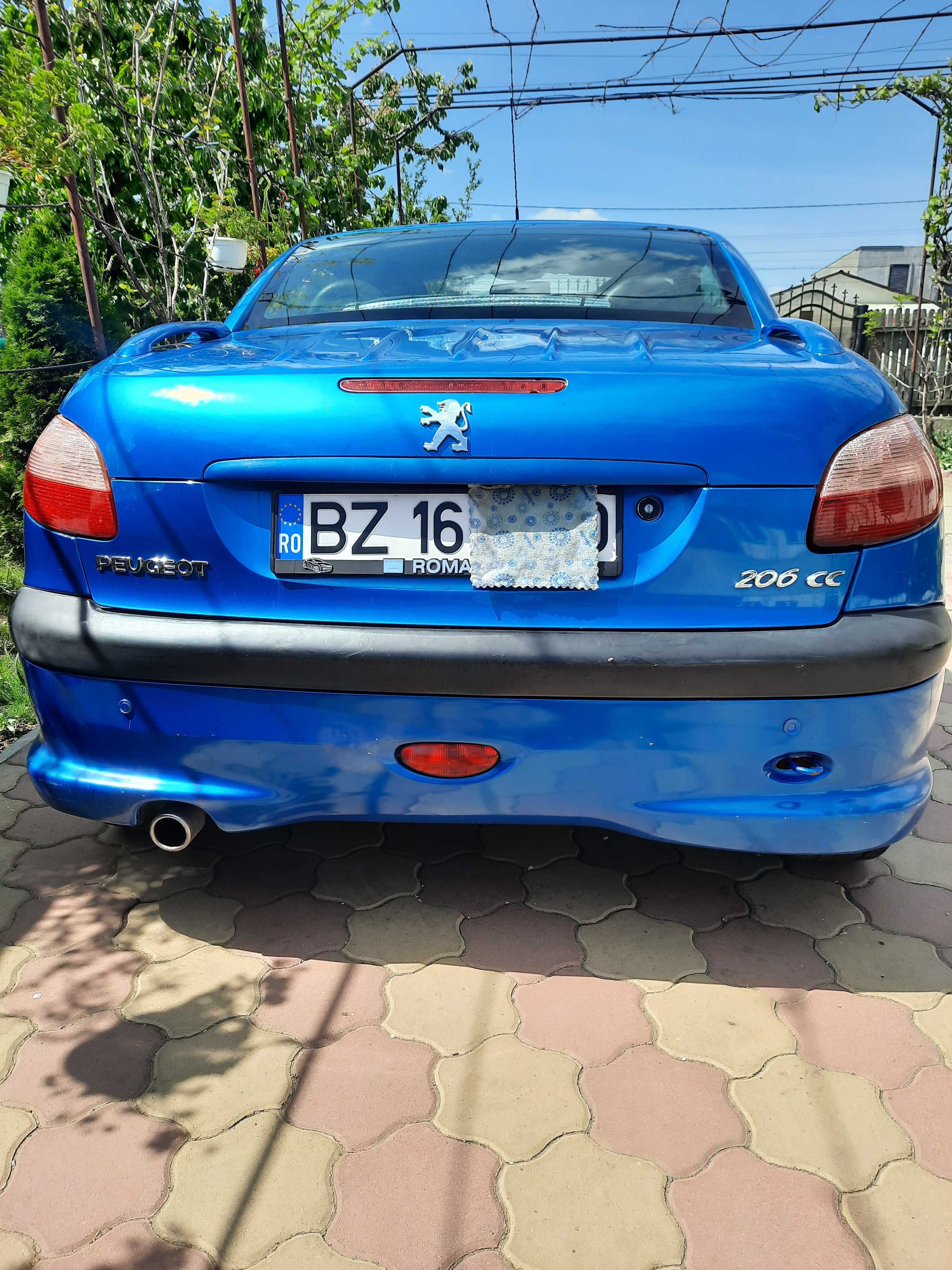 De vânzare Peugeot 206cc an 2002