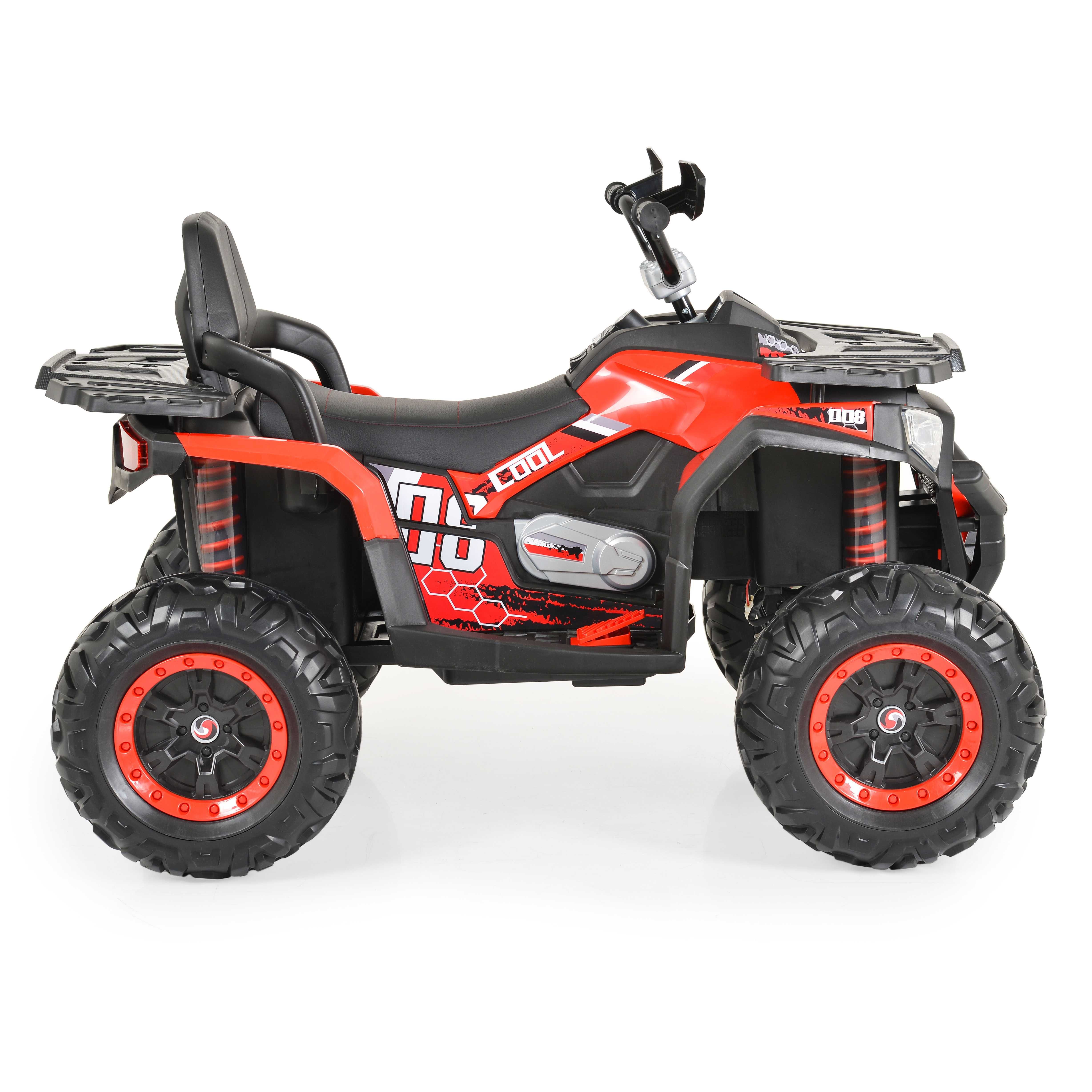 ТОП ЦЕНА!НОВО!Детско акумулаторно ATV Cool NEL RED с 12V,EVA гуми,4x4