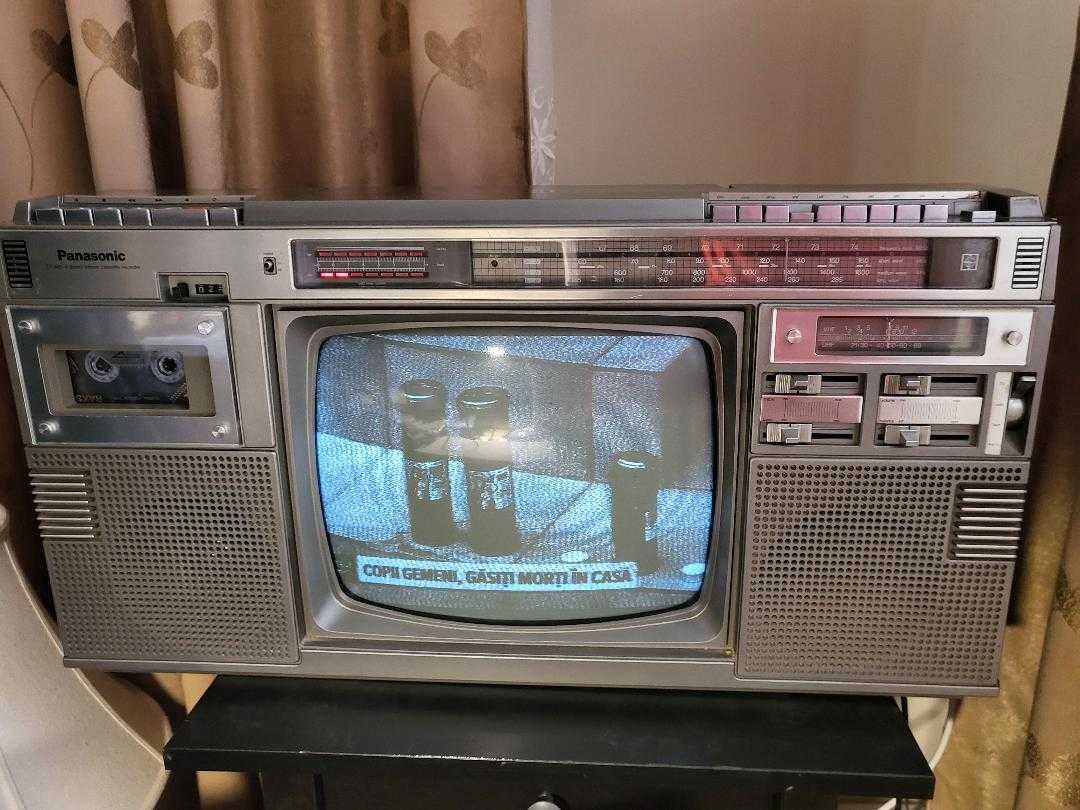 tv-caset-radio vintage