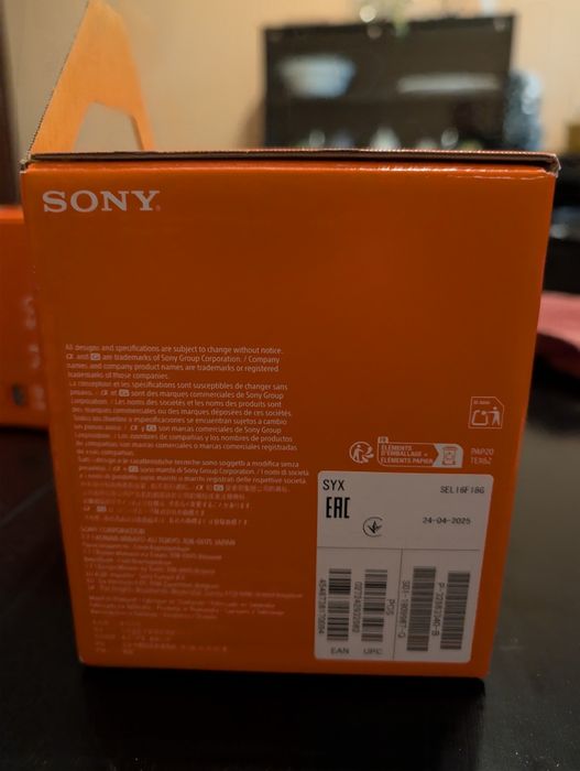 Sony FE 16mm F1.8G
